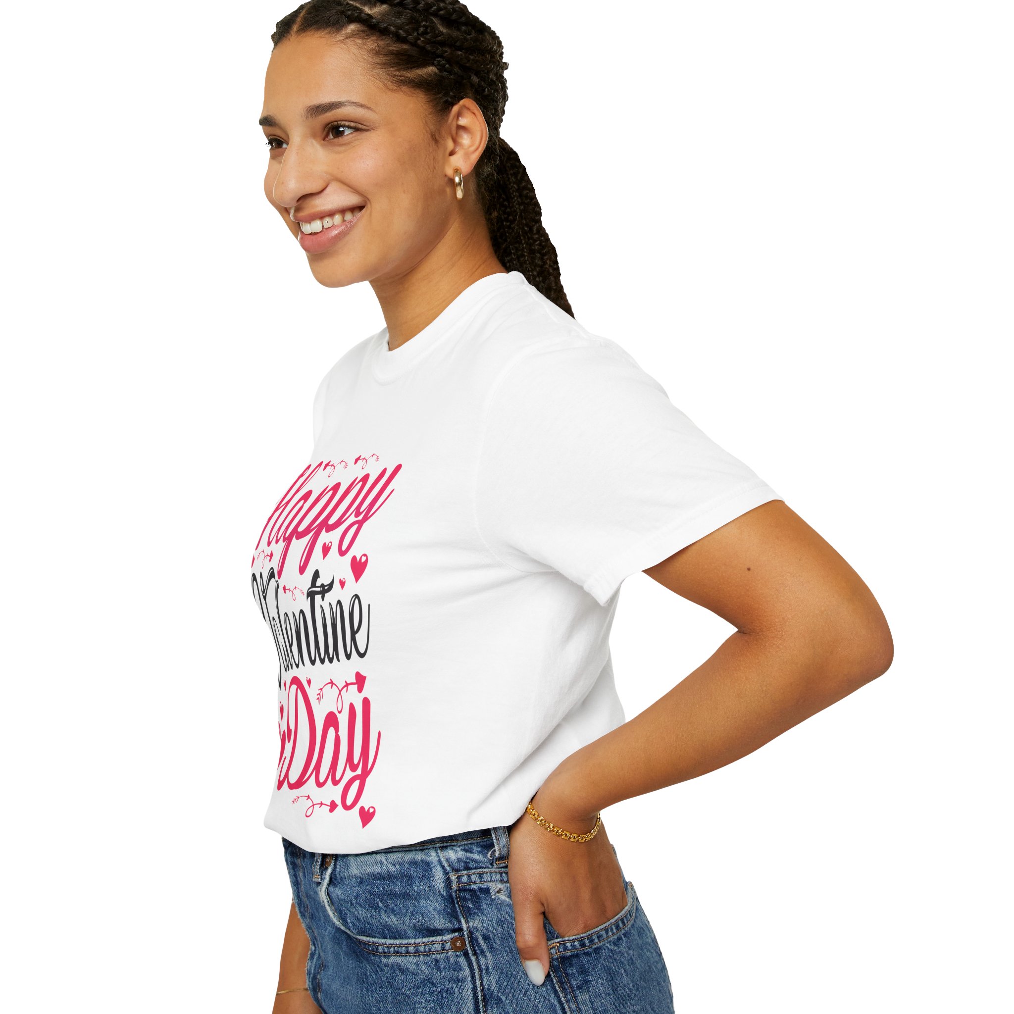 Valentine's Day Unisex T-shirt, Cute Valentine's Gift, Love Tee, Romantic Shirt, Happy Valentine's Day Apparel. - Image 13
