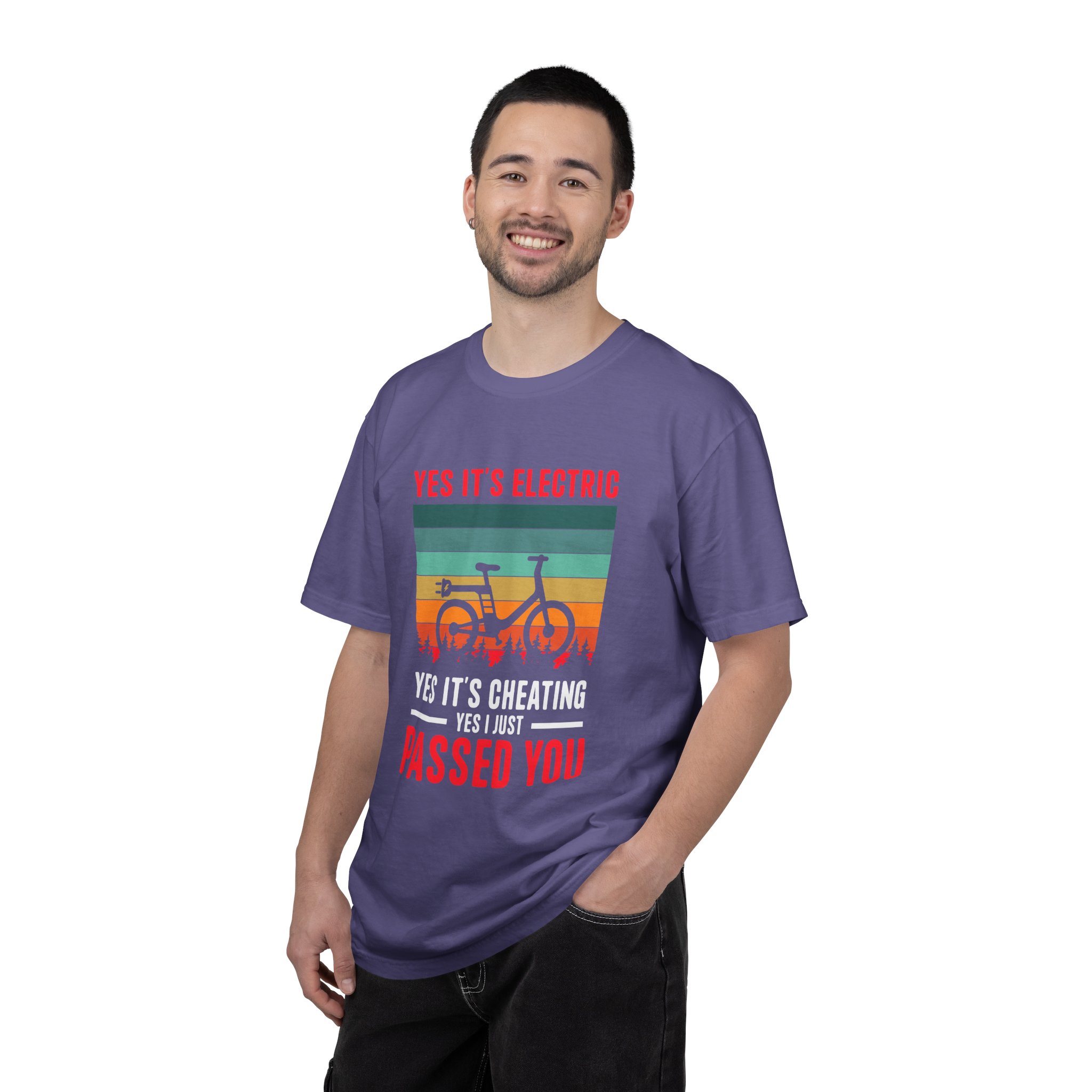 Electric Bike Humor T-Shirt - Perfect Gift for Cyclists, Casual Outfit, Sports Event, Cycling Enthusiasts. - Image 42