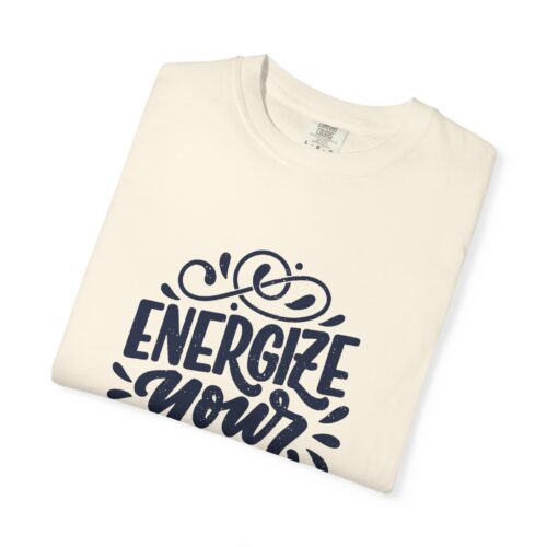 Motivational quote t-shirt for Gift- Energizing Your Life Unisex Tee - Image 15