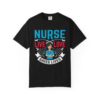Nurse Live Love T-shirt, Unisex Medical Apparel, Gift for Nurses, Healthcare Worker Tee, Funny Nurse Shirt.