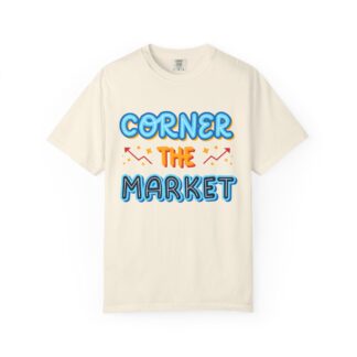 Retro sarcastic tee for Bold Ambition - Corner the Market Unisex Tee - Image 17