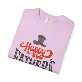 Happy Father’s Day Top Hat Typography T-Shirt – Cute Love Graphic Tee for Dads, Perfect Gift Giving & Celebration Wear. - Image 47