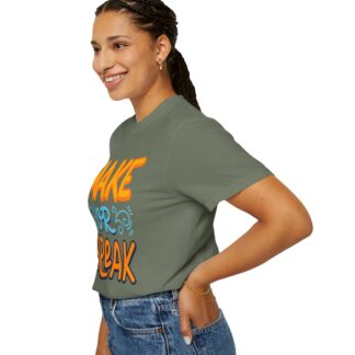Motivational tshirt: Bold Retro Typography - Make or Break Graphic Unisex Tee - Image 21