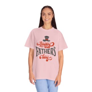Happy Father’s Day Top Hat Typography T-Shirt – Cute Love Graphic Tee for Dads, Perfect Gift Giving & Celebration Wear. - Image 51