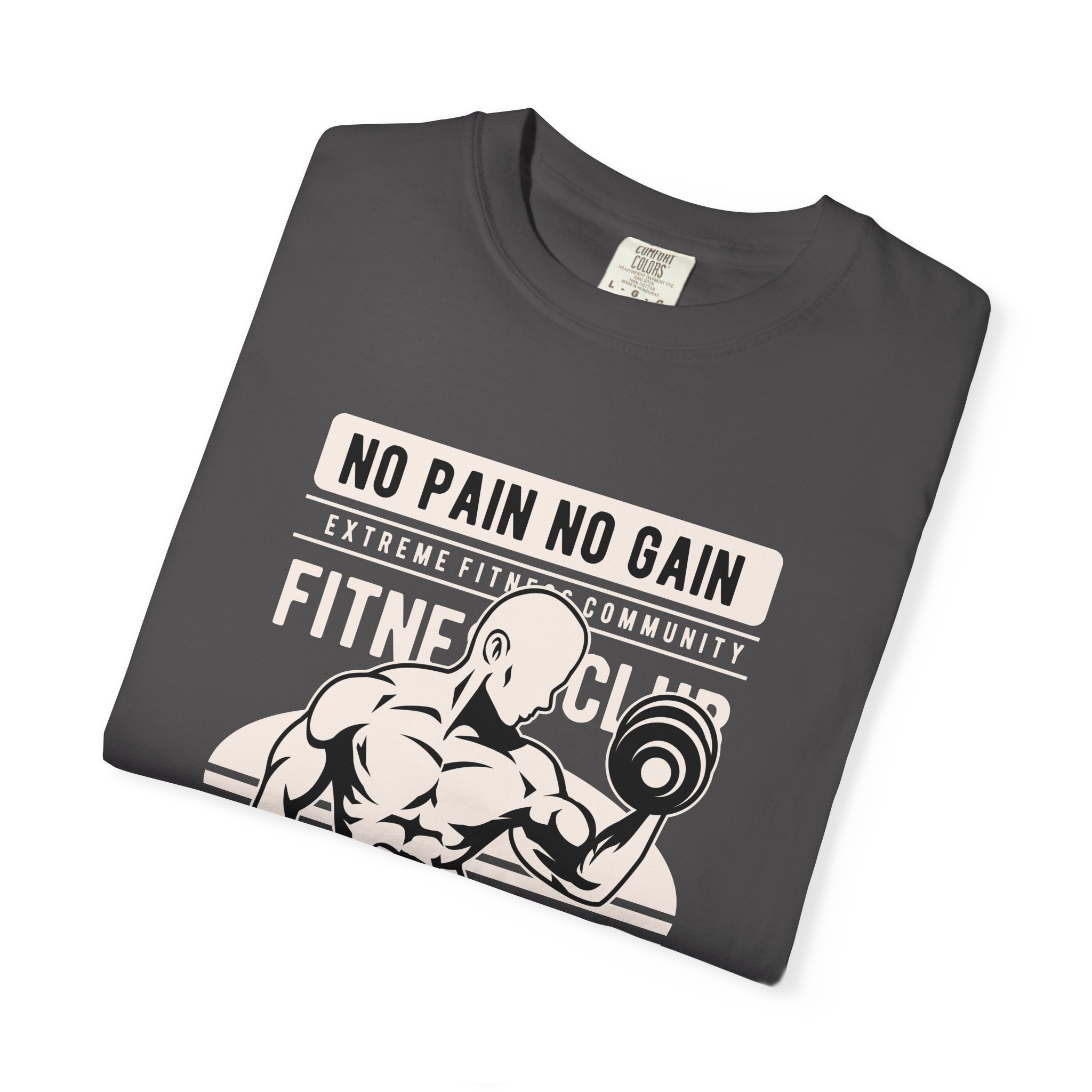 Fitness Motivation T-Shirt, Workout Tee, Gym Gear, Gift for Lifters, Unisex Casual Top, No Pain No Gain Design. - Image 21