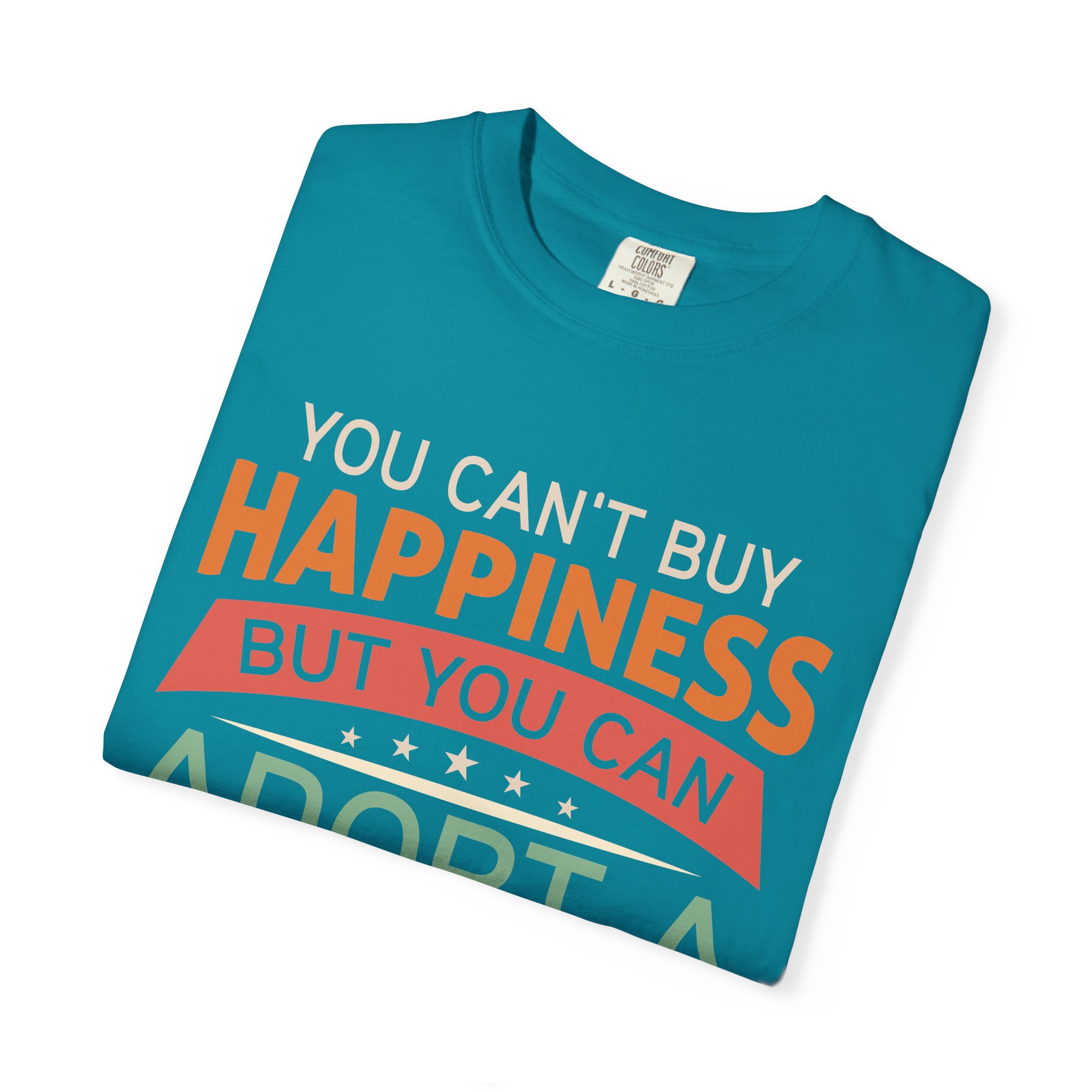 b2 - 5.16 - You Can’t Buy Happiness But You Can Adopt a Cat T-Shirt – Rescue Cat Lover Graphic Tee for Adoption Awareness & Heartwarming Pet Vibes. - Image 23