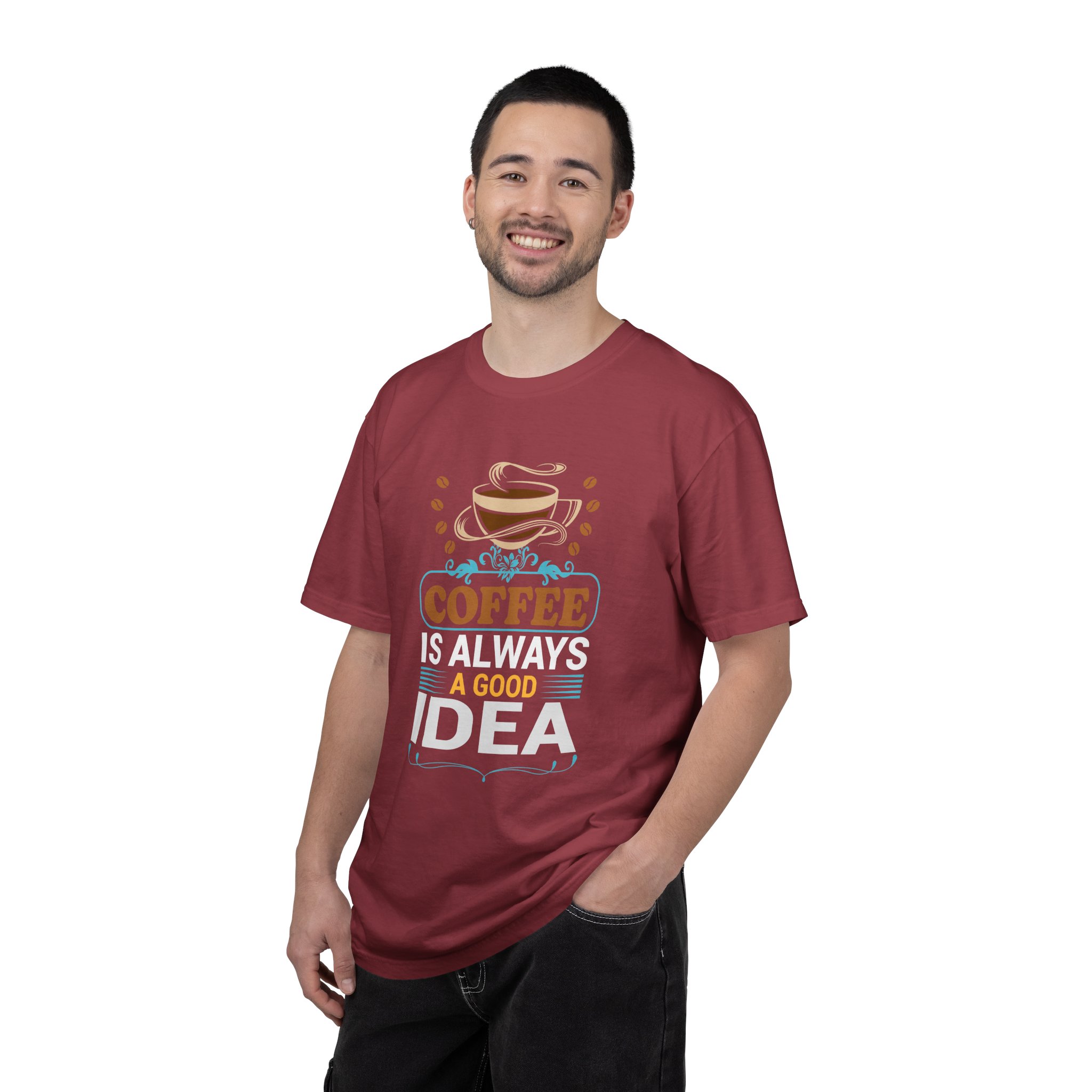 b2 - 1.15 - Coffee Is Always a Good Idea T-Shirt – Positive Coffee Lover Graphic Tee for Good Vibes & Daily Motivation. - Image 42