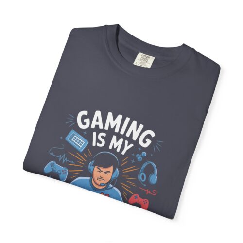 Sarcastic gaming T-shirt - Gaming Is My Workout Unisex Tee - Image 31