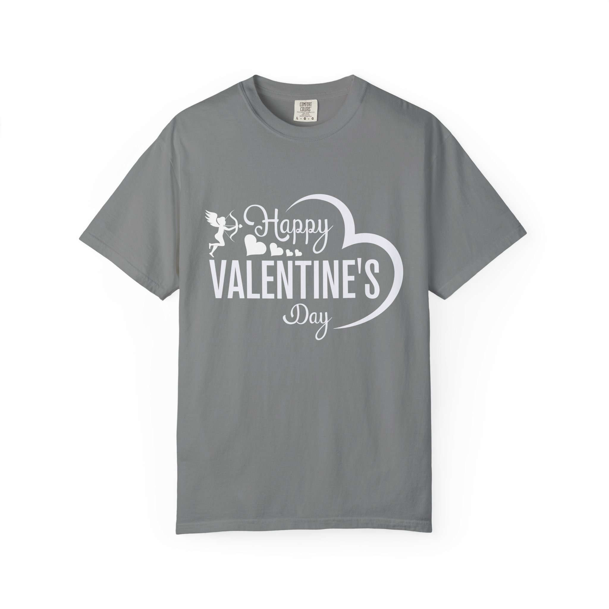 Unisex Garment-Dyed T-shirt for Valentine's Day, Cute Couple Shirt, Love-themed Tee, Perfect Gift, Holiday Apparel. - Image 9
