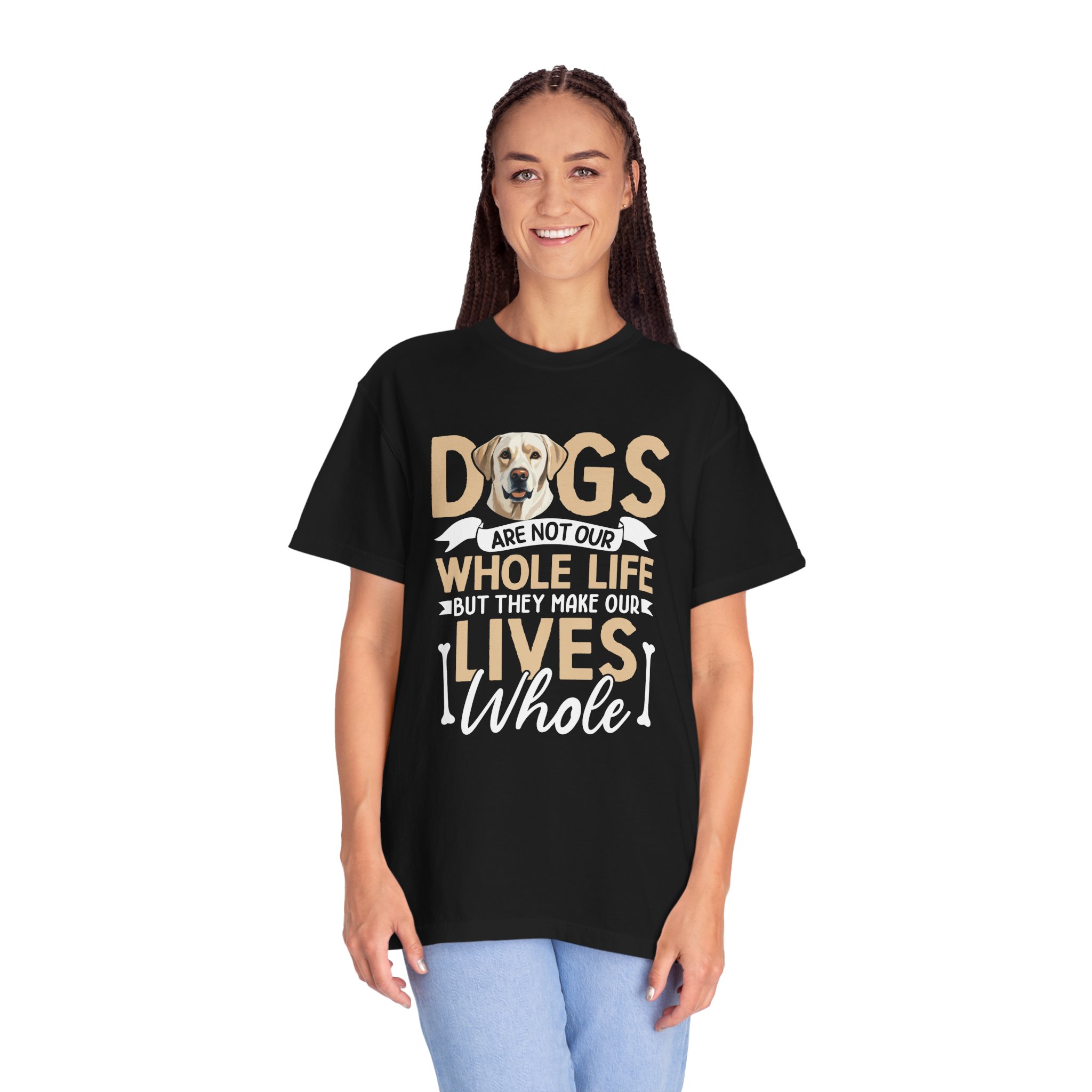 b2 - 4.2 - Dogs Are Not Our Whole Life They Make Our Lives Whole T-Shirt – Heartwarming Dog Lover Graphic Tee for Pet Lovers & Emotional Everyday Style. - Image 27