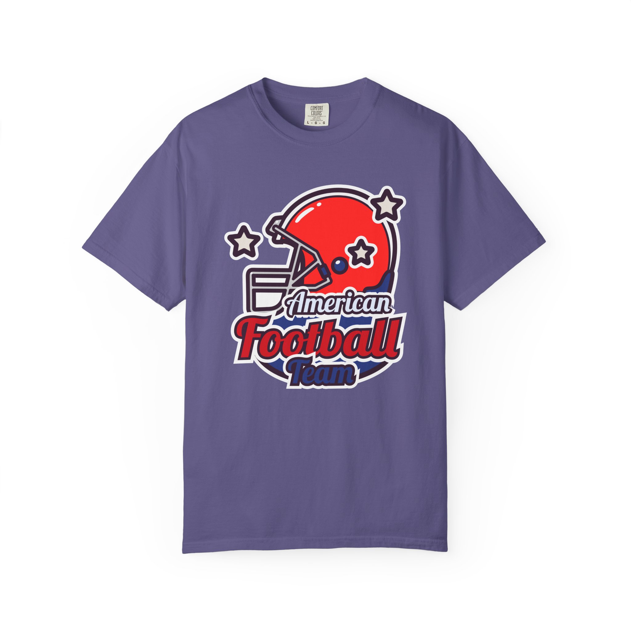C - 16.13a - Authentic Football Team T-Shirt, Unisex Sports Tee, Garment Dyed Shirt, Game Day Apparel, Perfect for Football Fans, Casual Wear. - Image 33