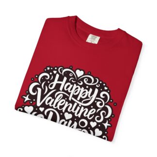 Happy Valentine’s Day Heart Floral T-Shirt – Romantic Floral Graphic Tee for Couples, Love Gifts & Festive Celebration. - Image 55