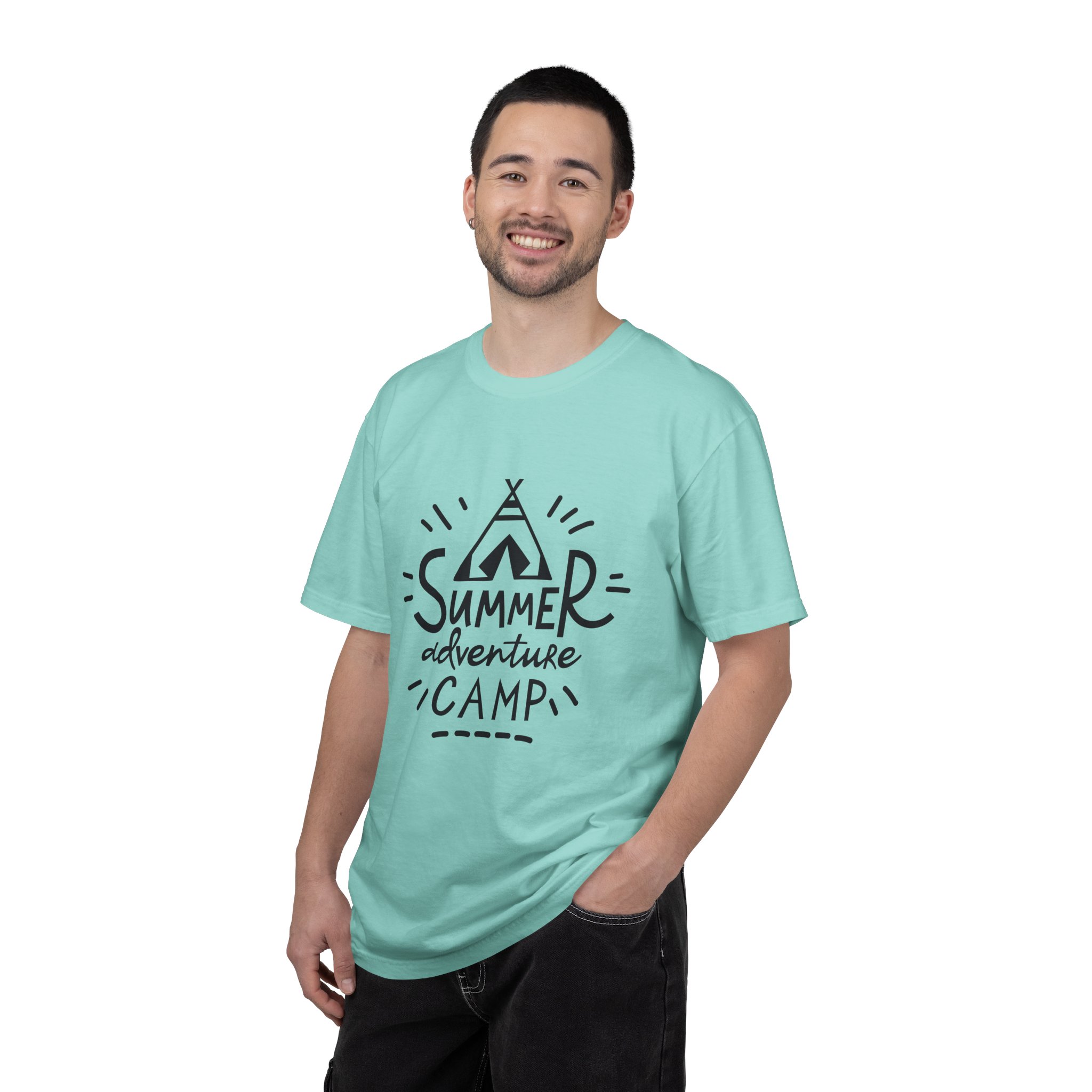 Summer Adventure Camp T-shirt, Unisex Outdoor Tee, Camping Shirt, Travel Gift, Family Reunion Apparel, Nature Lover Top. - Image 18