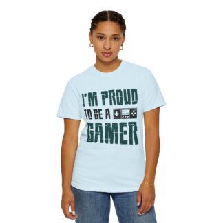Cool Gaming T shirts - Proud Gamer Tee Unisex Tee - Image 36