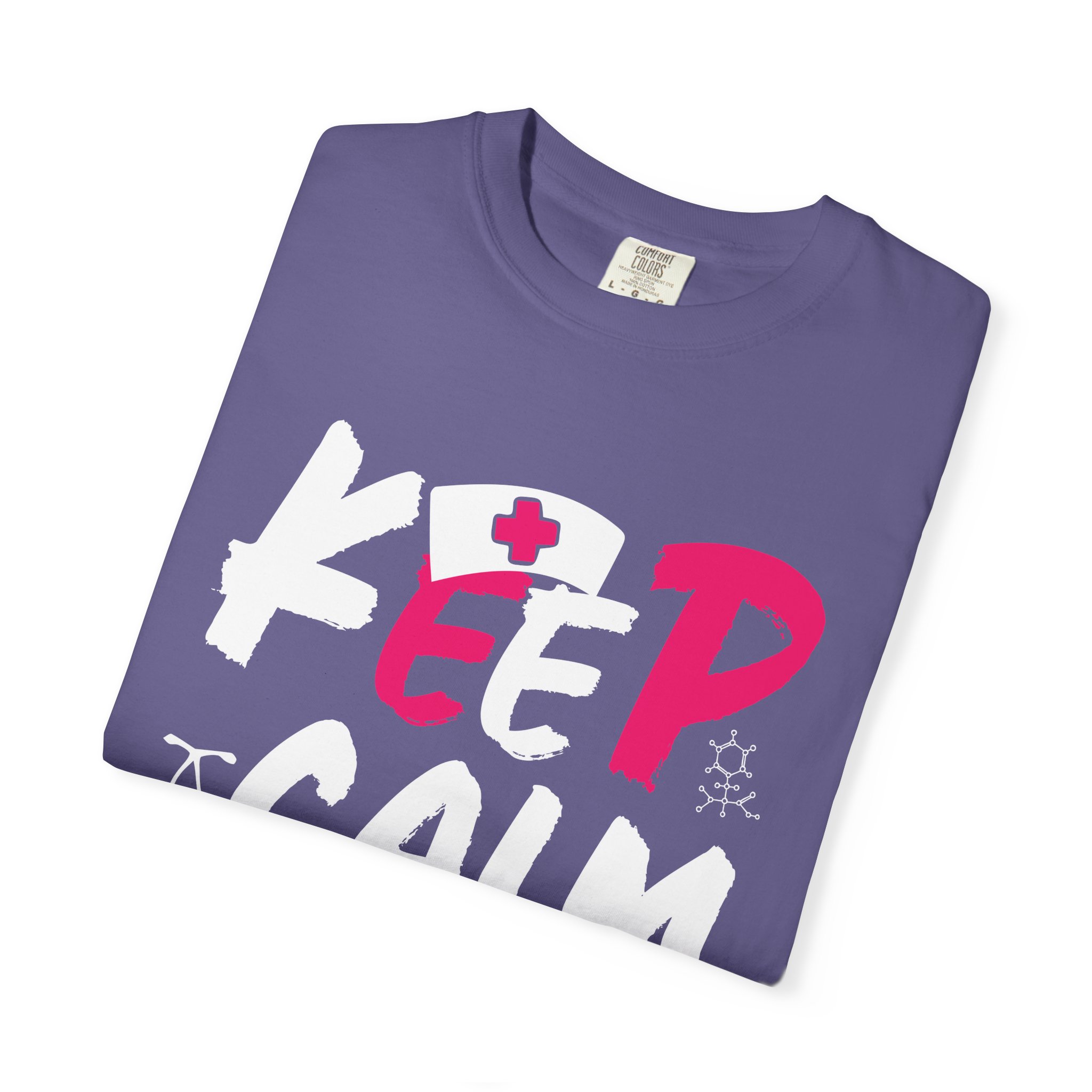 Nurse T-Shirt, Keep Calm Shirt, Gift for Nurses, Medical Humor Tee, Healthcare Appreciation. - Image 55