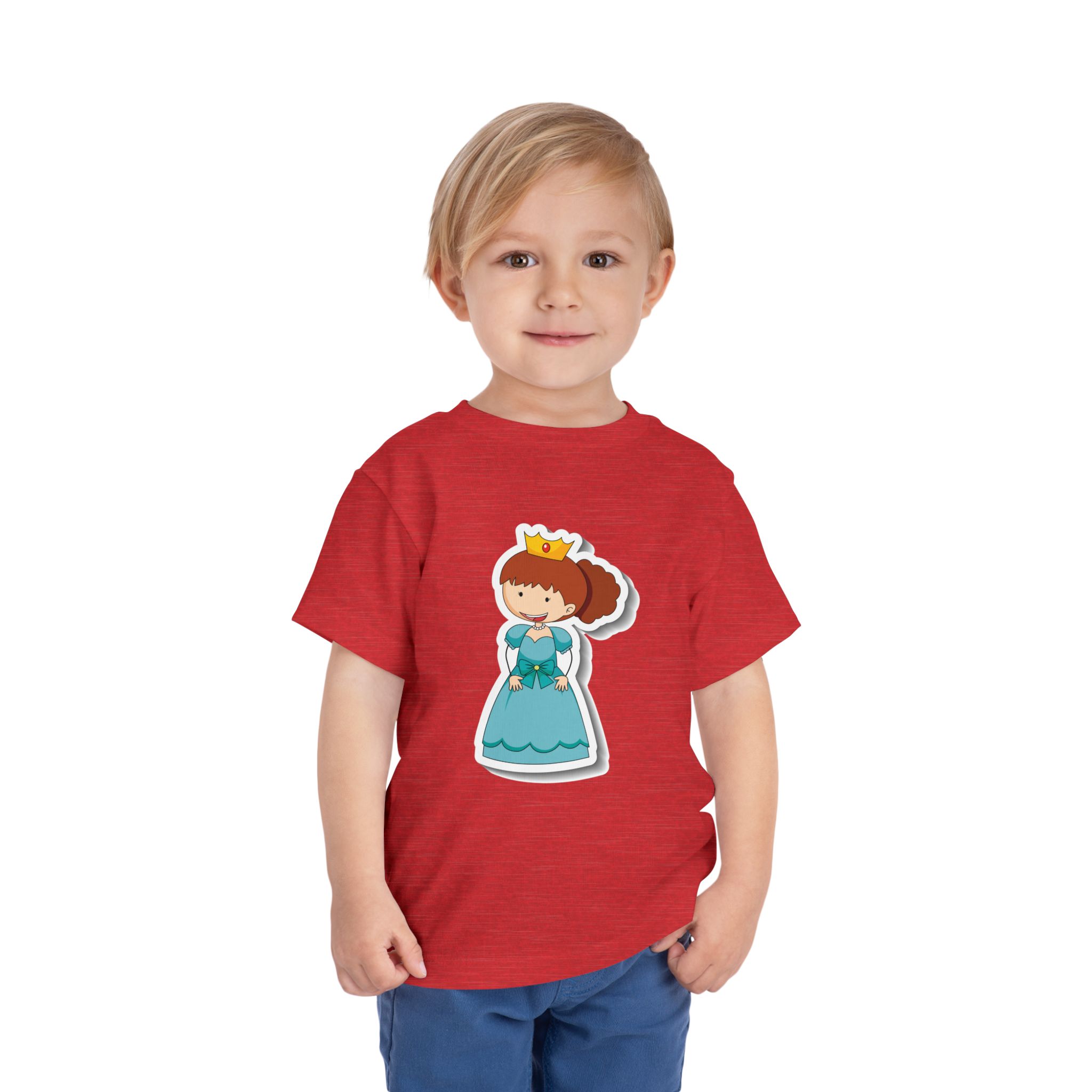 Cute Princess Toddler T-Shirt – Adorable Cartoon Graphic Tee for Kids, Boys & Girls. - Image 27
