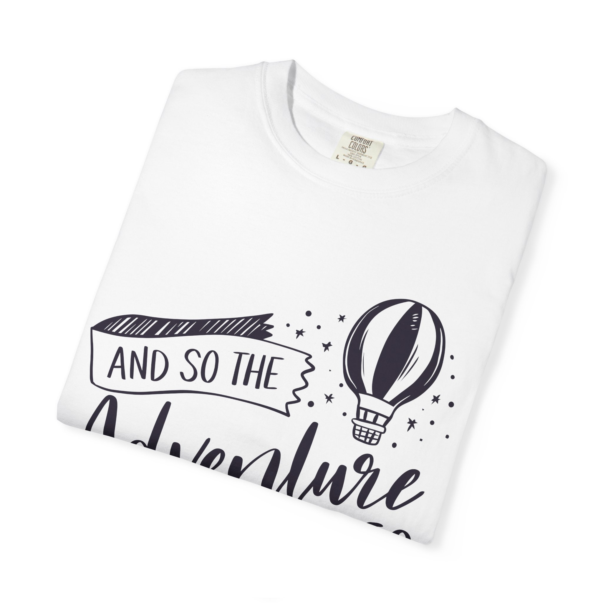 C - 14.1b - Adventure Begins Unisex T-Shirt, Travel Tee, Gift for Wanderlust, Adventure Apparel, Casual Wear, Explorer Top. - Image 7
