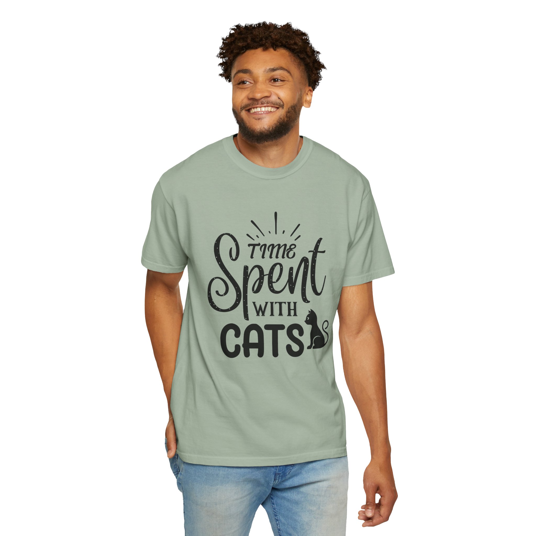 b2 - 5.13 - Time Spent with Cats T-Shirt – Heartwarming Cat Lover Graphic Tee for Cozy Moments & True Pet Love. - Image 30
