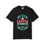 Stylish coffee lover tshirt design