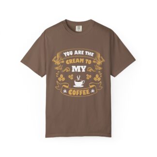 Cool coffee lover t-shirt – you are the cream to my coffee - Image 9