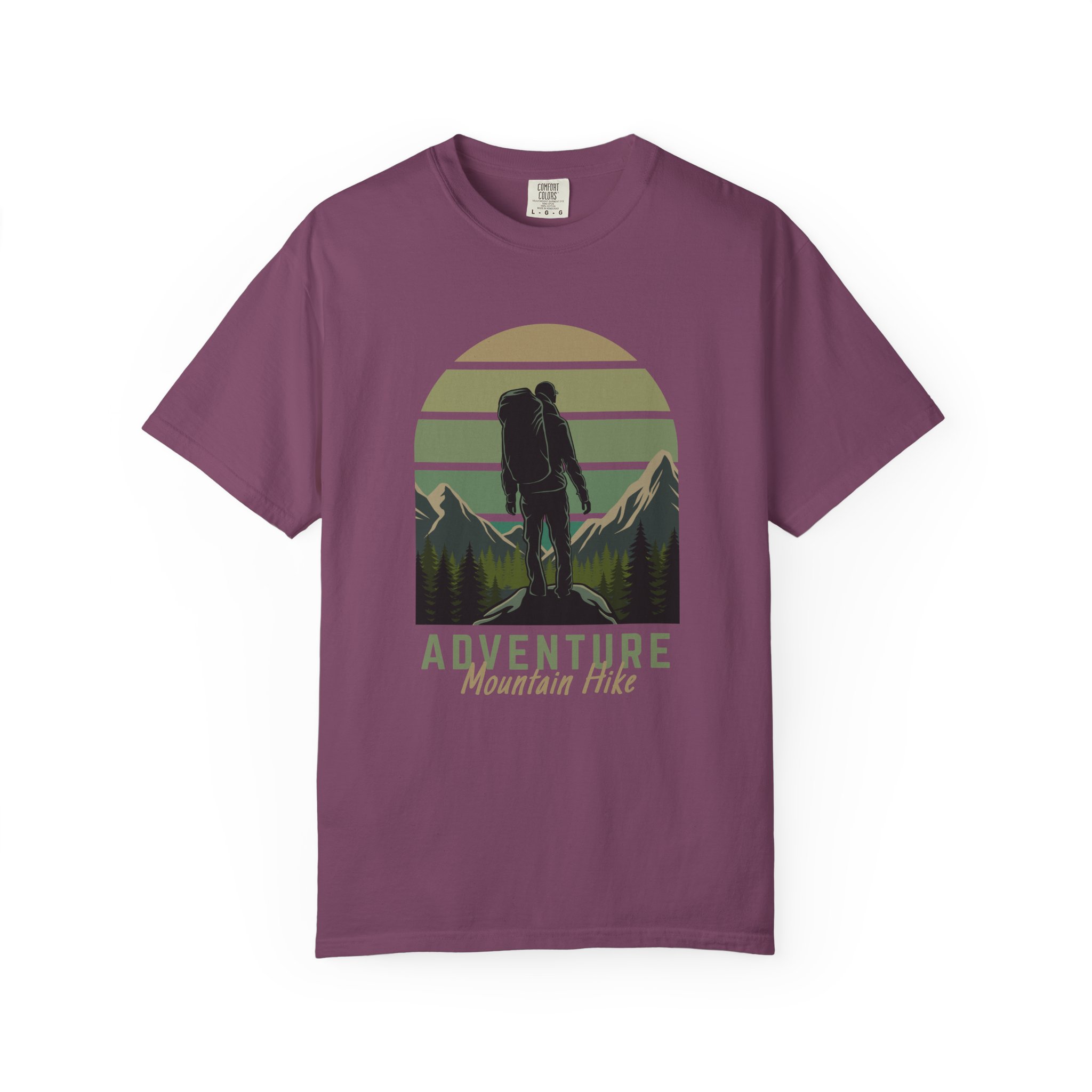 Adventure Mountain Hike T-Shirt | Unisex Garment-Dyed Tee | Nature Lover Gift | Outdoor Adventure Apparel | Hiking Outfit. - Image 41