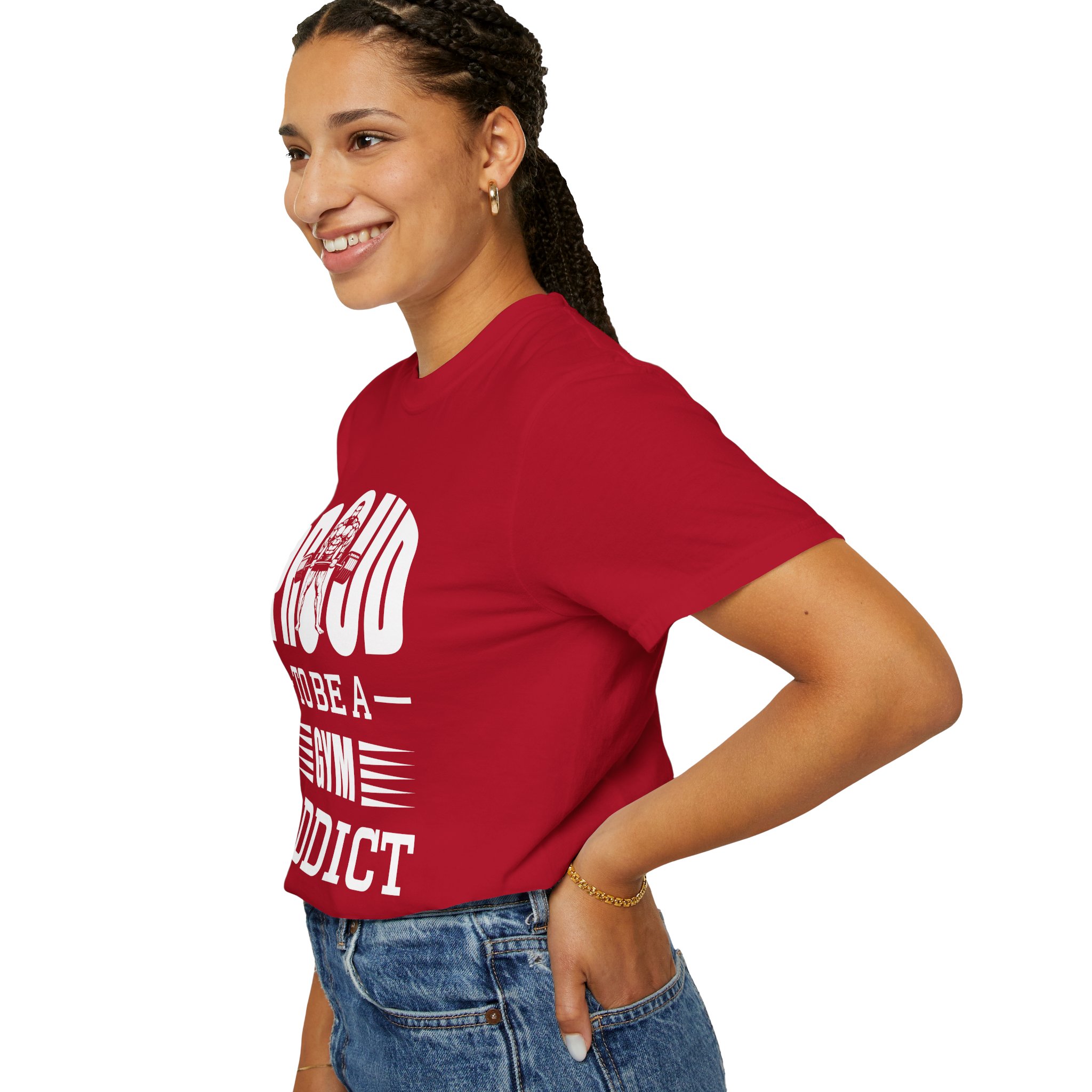 b2 - 6.20 - Proud to Be a Gym Addict T-Shirt – Bold Fitness Graphic Tee for Dedication, Strength & True Gym Lifestyle. - Image 53