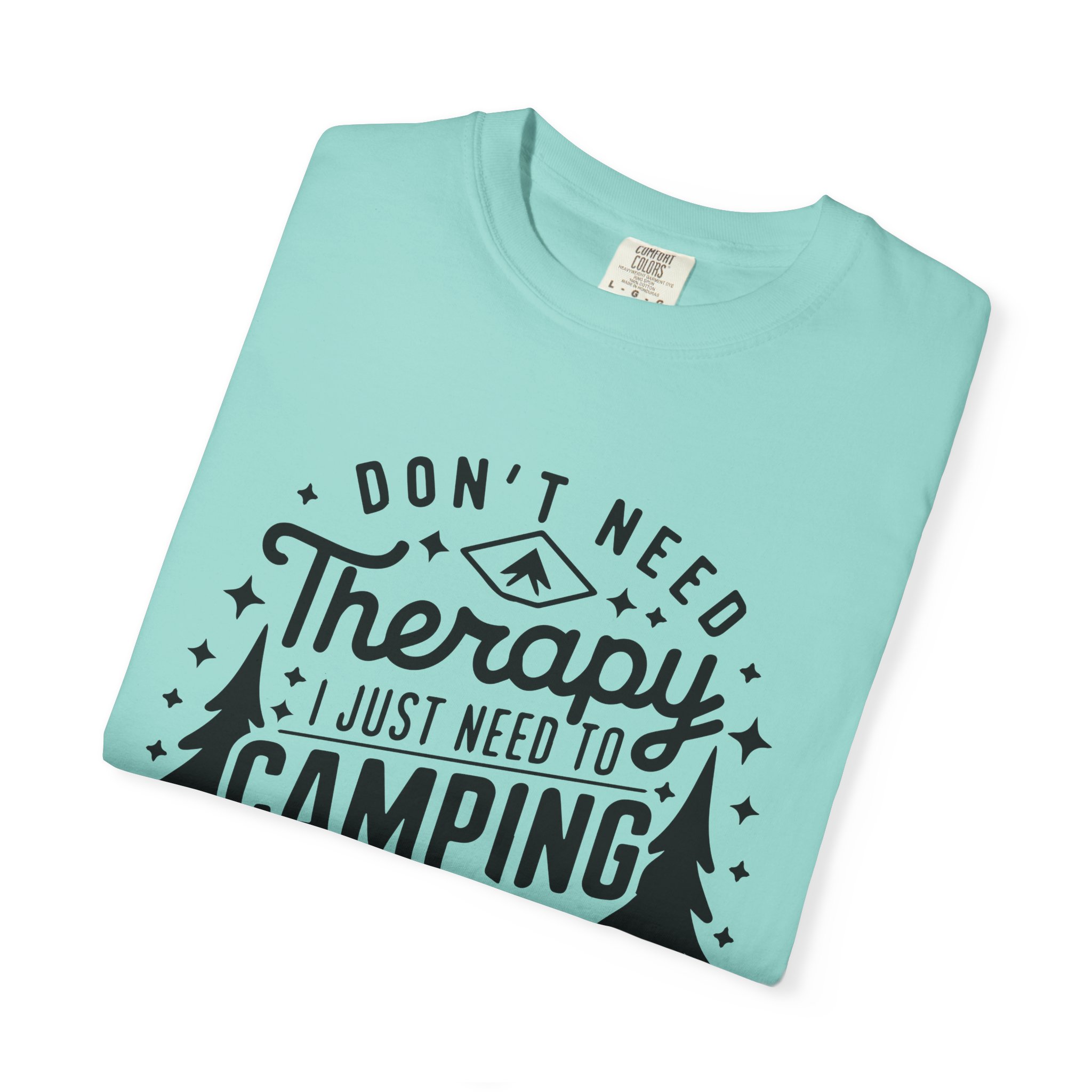 Camping Therapy T-Shirt | Unisex Garment-Dyed Tee for Outdoor Lovers, Perfect Gift for Campers, Nature Lovers, and Adventure Seekers. - Image 39