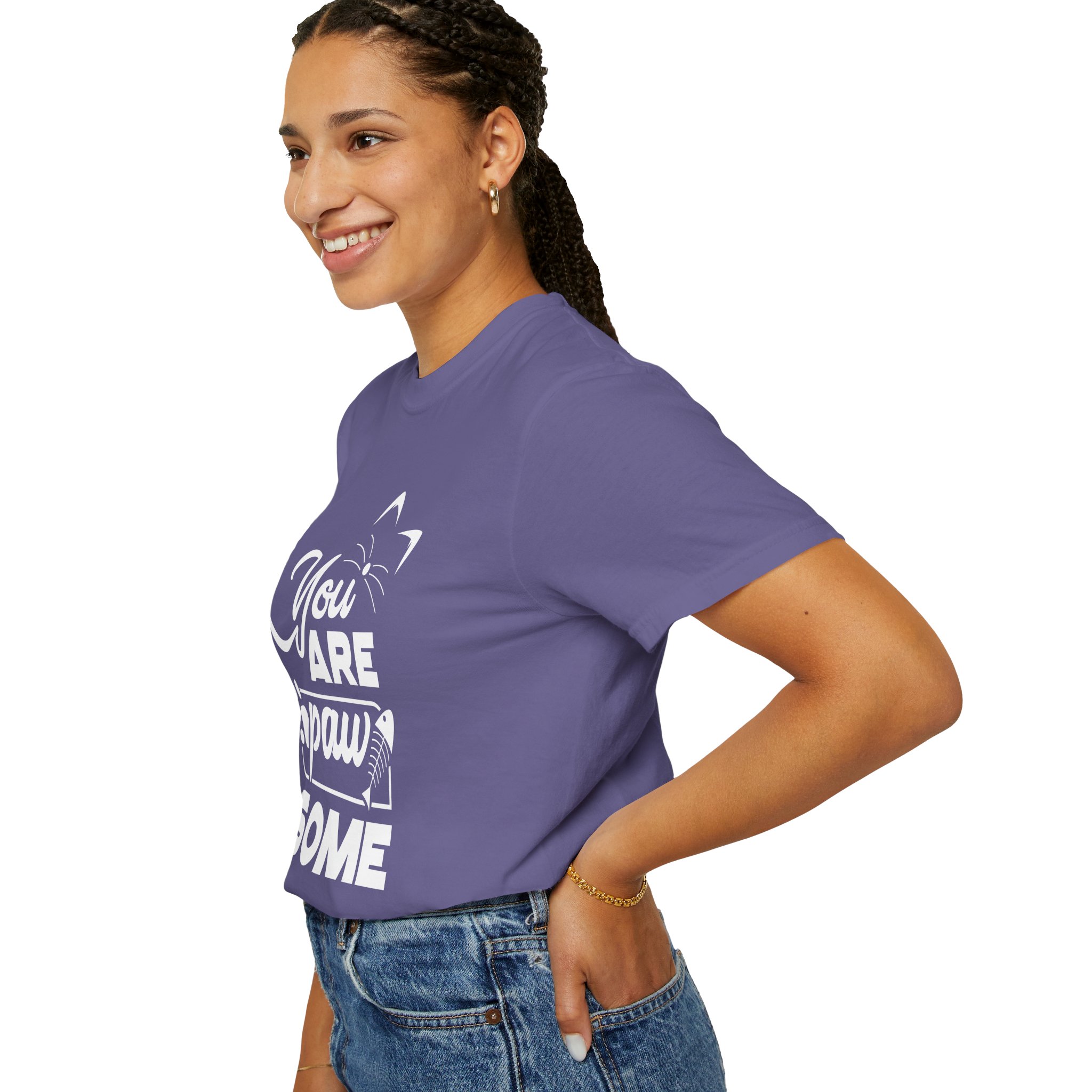 b2 - 5.20 - You Are Pawsome T-Shirt – Cute Pet Lover Graphic Tee for Fun, Positivity & Everyday Wholesome Vibes. - Image 5
