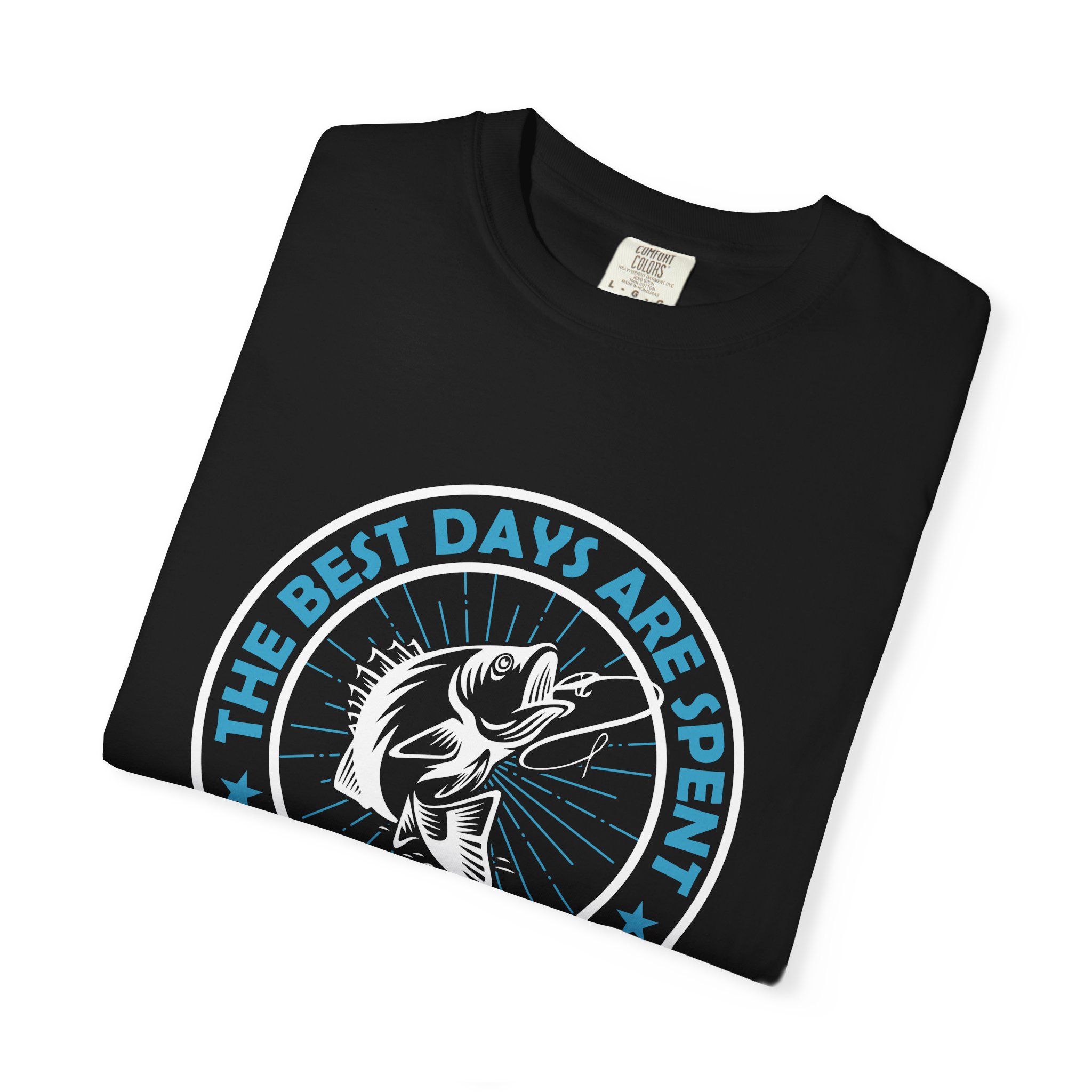 Fishing Enthusiast Garment-Dyed T-Shirt, Casual Wear, Gift for Dad, Outdoor Apparel, Eco-Friendly Fishing Shirt, Summer Fashion. - Image 23