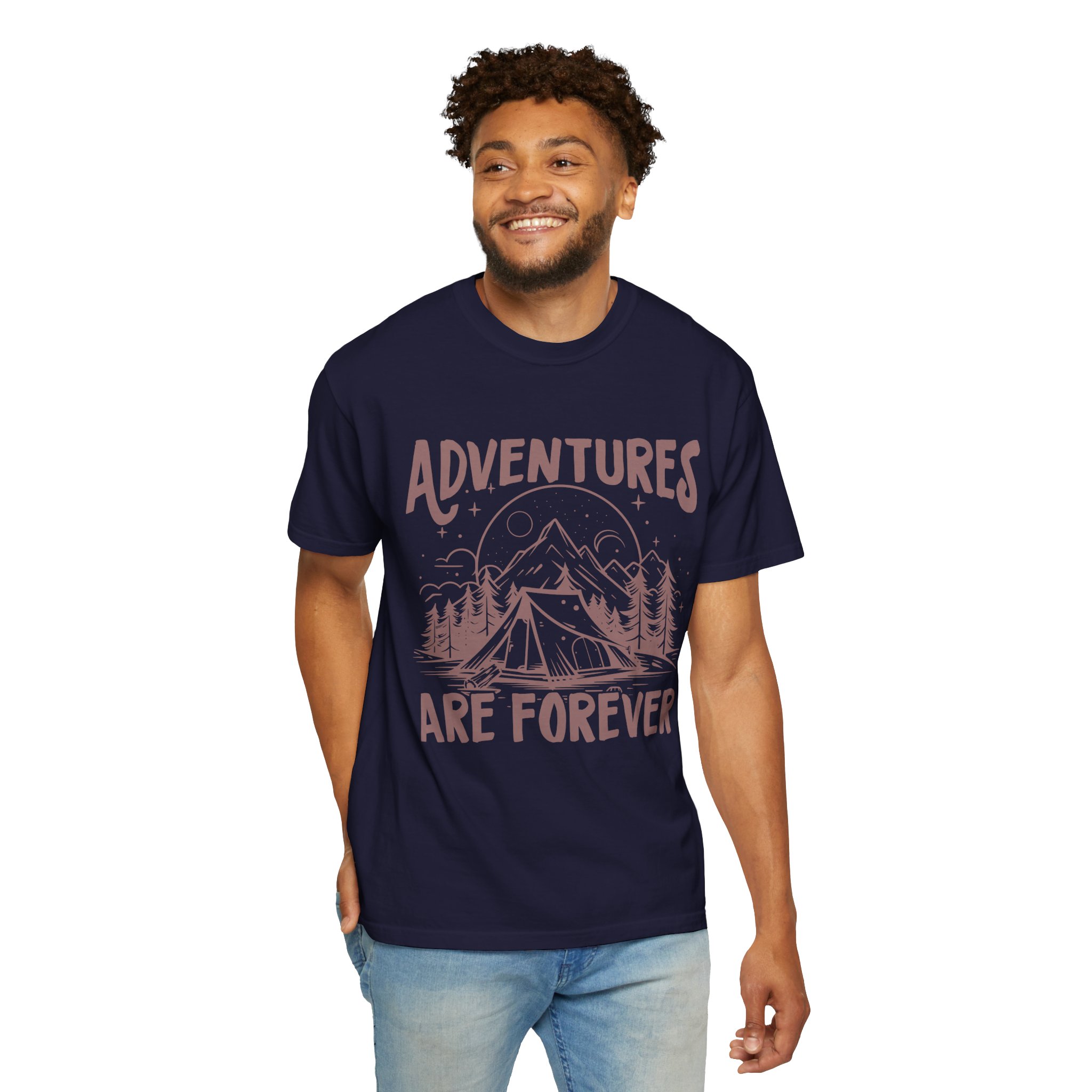 Adventure T-Shirt, Unisex Camping Tee, Outdoor Lover Gift, Nature Apparel, Travel Shirt, Hiking Outfit. - Image 6