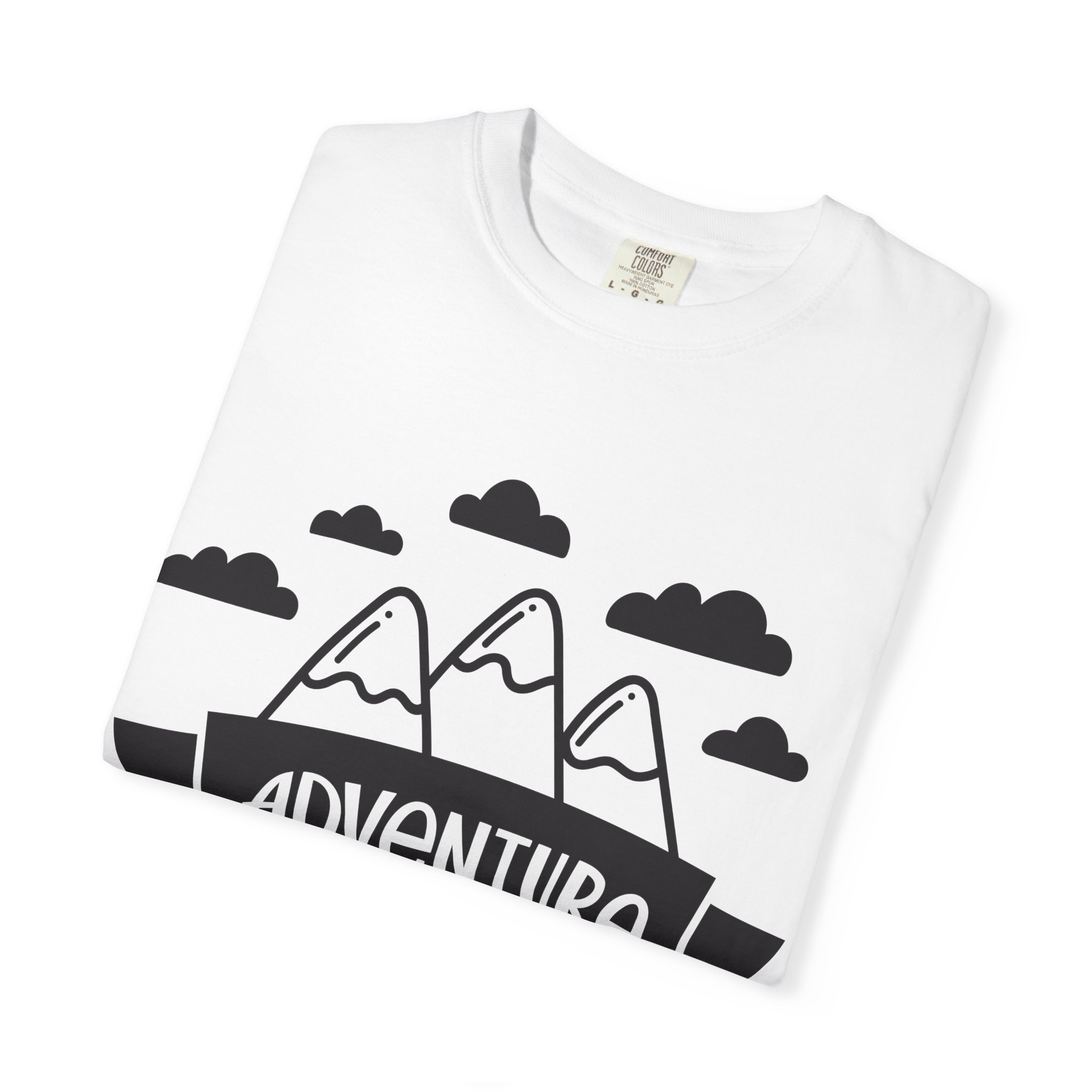C - 14.4a - Adventure Awaits Unisex Garment-Dyed T-shirt | Nature Lover Tee, Outdoor Shirt, Travel Apparel, Gift for Explorers, Adventure Clothing. - Image 15