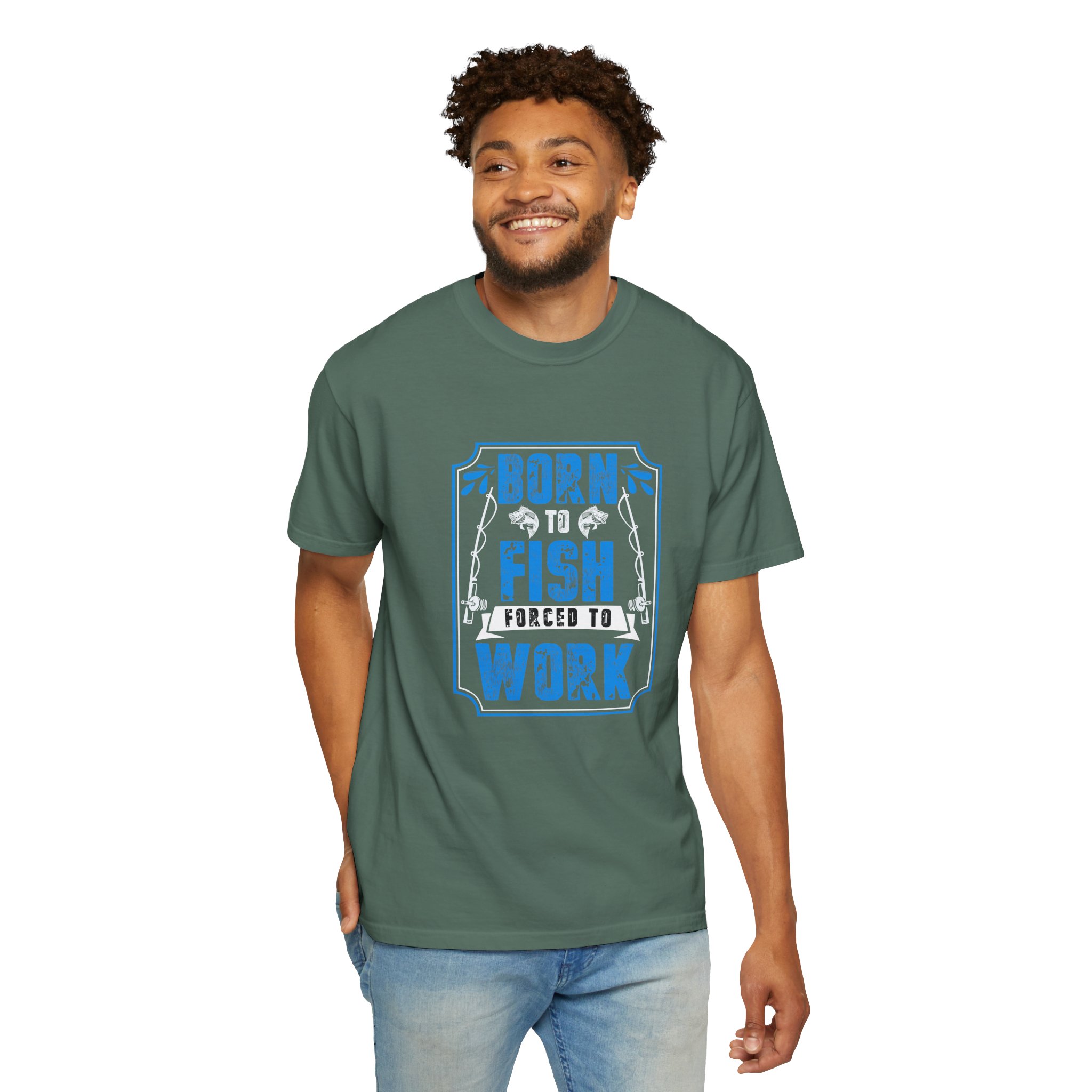 Born to Fish T-shirt, Unisex Fishing Tee, Outdoor Adventure Shirt, Gift for Fishermen, Casual Wear for Nature Lovers. - Image 14
