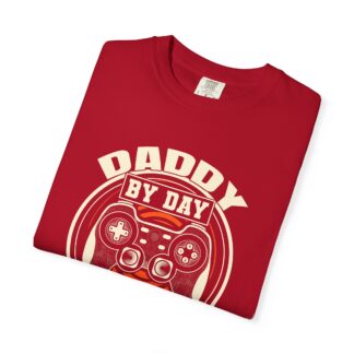 Gamer dad t-shirt - Fun Tee for Dads - Daddy by Day Gamer by Night T-Shirt - Image 55