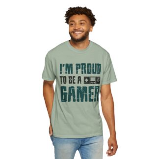 Cool Gaming T shirts - Proud Gamer Tee Unisex Tee - Image 30