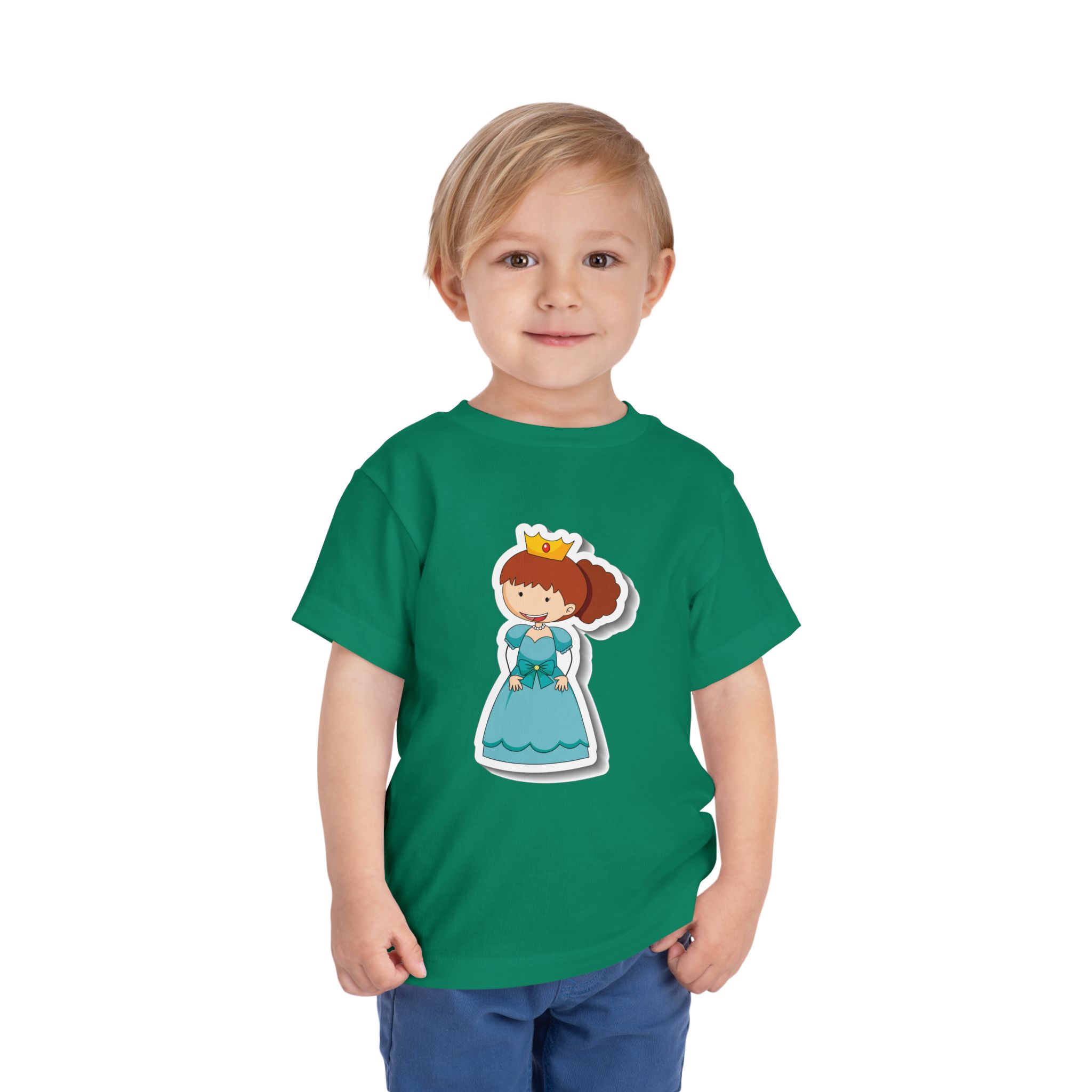 Cute Princess Toddler T-Shirt – Adorable Cartoon Graphic Tee for Kids, Boys & Girls. - Image 19