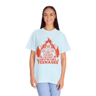 Teen Gamer Tshirt - Official Birthday Tee - Level Unlocked Official Teenager Unisex Tee – 13th Birthday Gamer Graphic Tee for Teens, Fun Celebration & Gaming Vibes. - Image 27