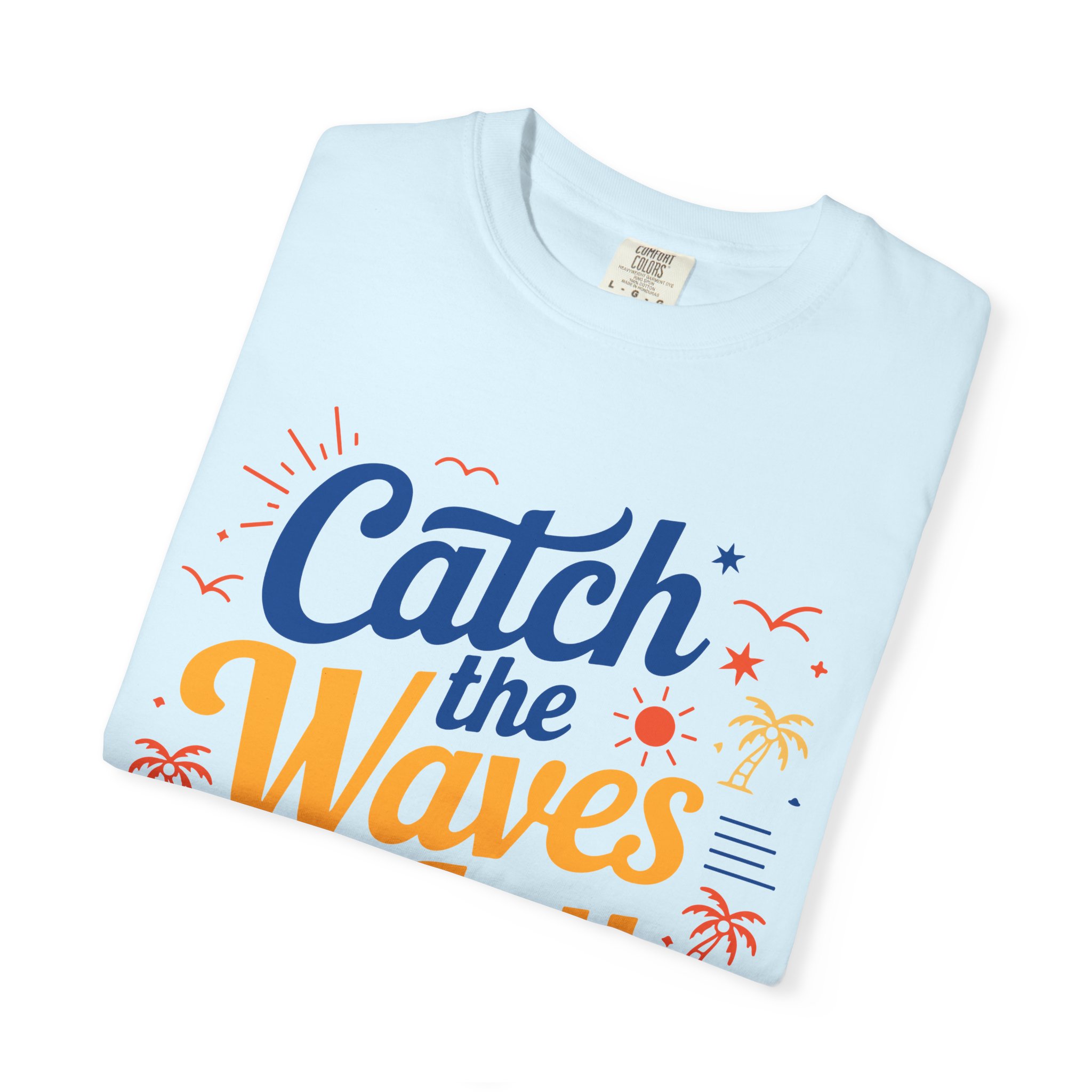 Catch the Waves of Joy T-Shirt, Beachwear, Summer Apparel, Unisex Fashion, Vacation Shirt, Gift for Surfers. - Image 15