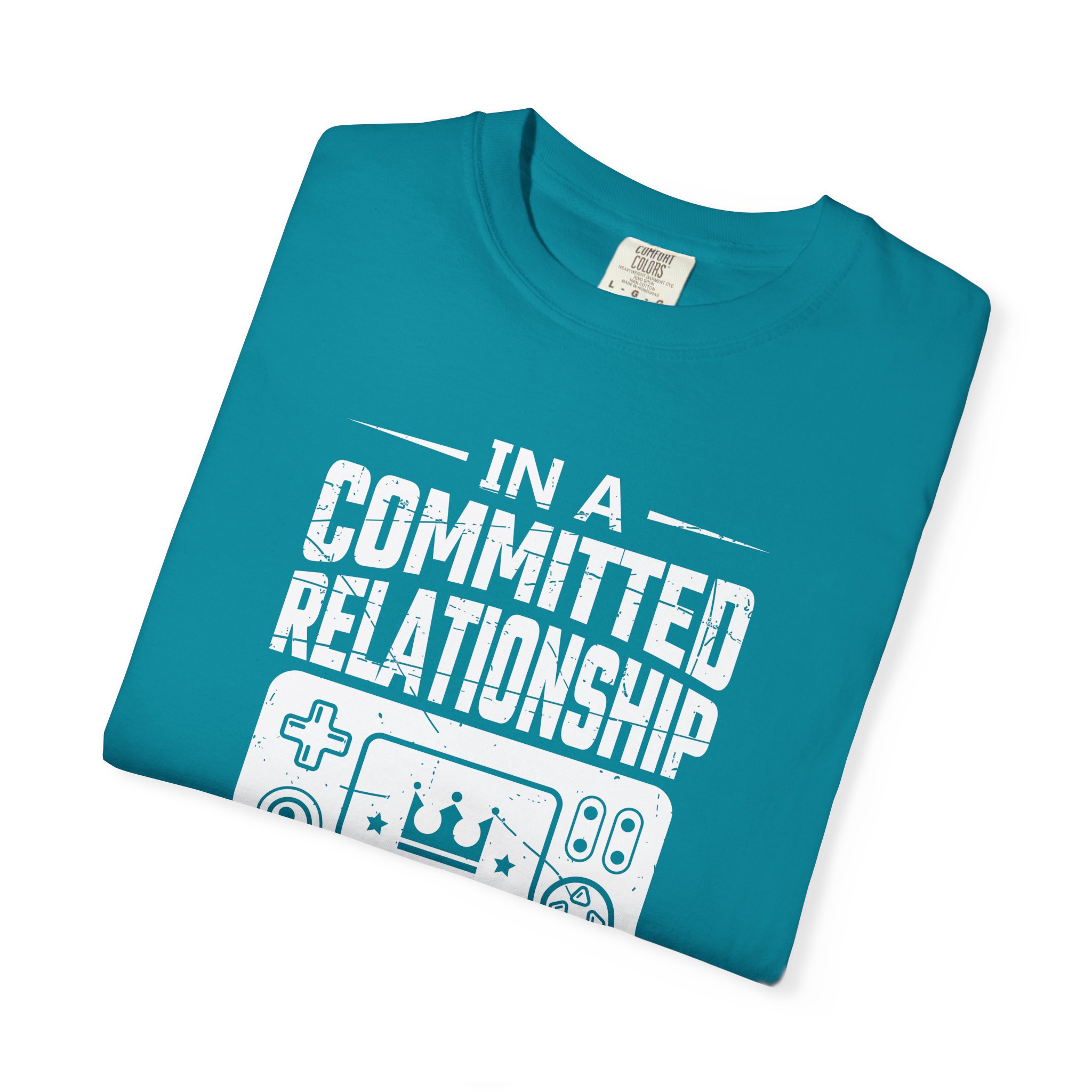 Committed to My Controller T-Shirt – Funny Gamer Graphic Tee for Video Game Lovers & Gaming Enthusiasts. - Image 23