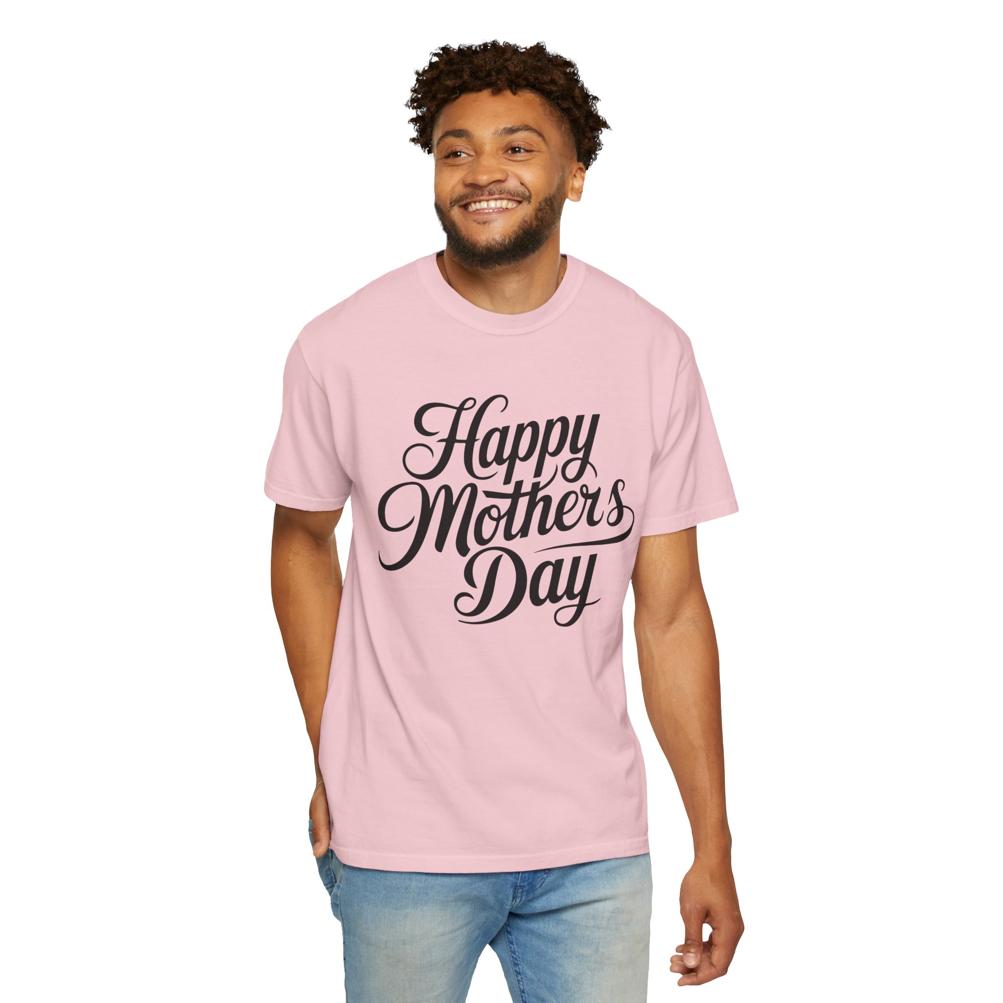 Happy Mother’s Day Script Mom Gift T-Shirt – Cute Love Graphic Tee for Moms, Perfect Gift Giving & Special Celebration Wear. - Image 54