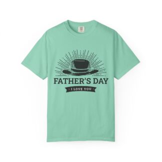 Father’s Day “I Love You” Hat Design T-Shirt – Cute Love Graphic Tee for Dads, Perfect Gift for Father’s Day, Birthday & Special Celebration Wear. - Image 25