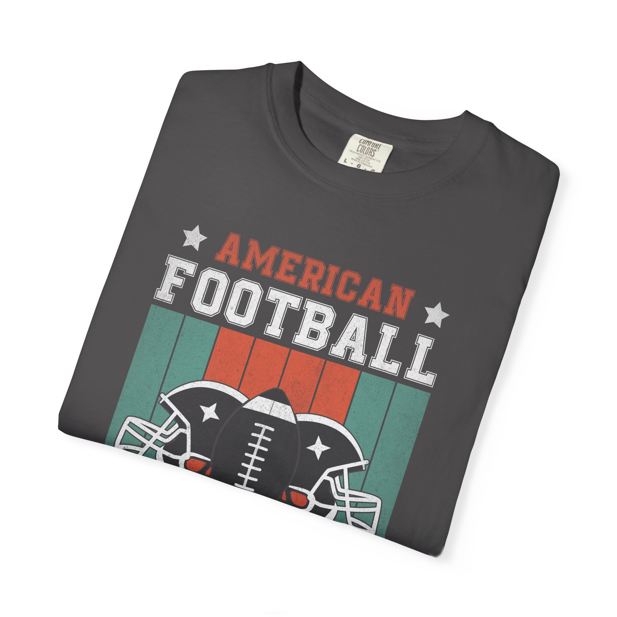 C - 16.16 - American Football College Team Unisex Garment-Dyed T-Shirt, Sports Fan Tee, Game Day Shirt, Gift for Football Lovers. - Image 31