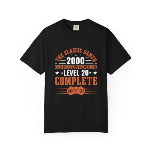 Retro gaming tee Gamer Level 20 Unisex Tshirt - Image 17