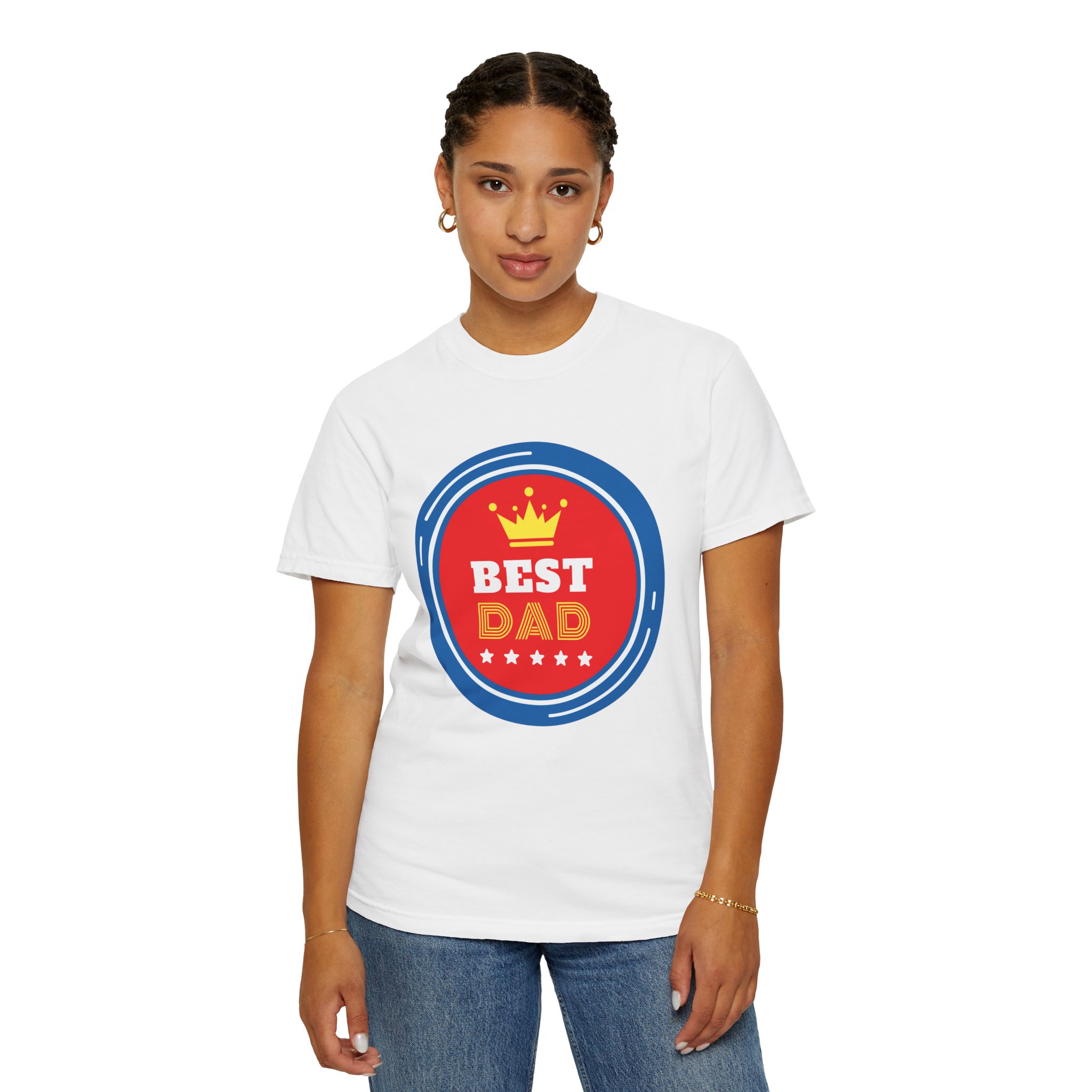 Best Dad T-Shirt, Father's Day Gift, Unisex Tee, Dad Celebration Shirt, Casual Humor Top, Birthday Gift for Dad. - Image 4