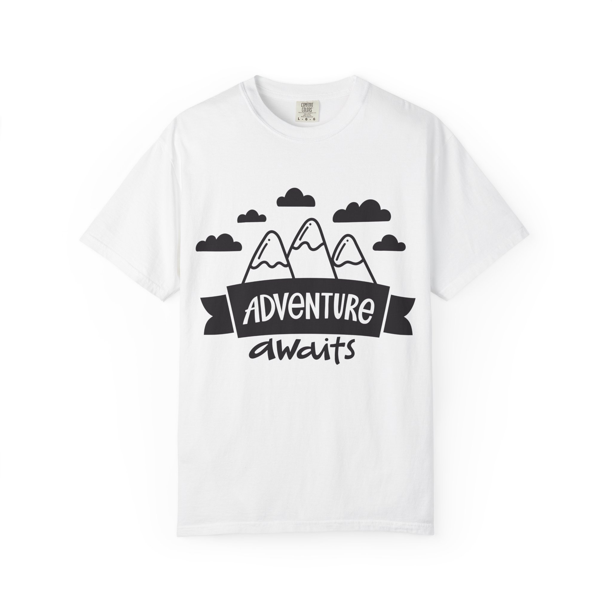 C - 14.4a - Adventure Awaits Unisex Garment-Dyed T-shirt | Nature Lover Tee, Outdoor Shirt, Travel Apparel, Gift for Explorers, Adventure Clothing. - Image 9