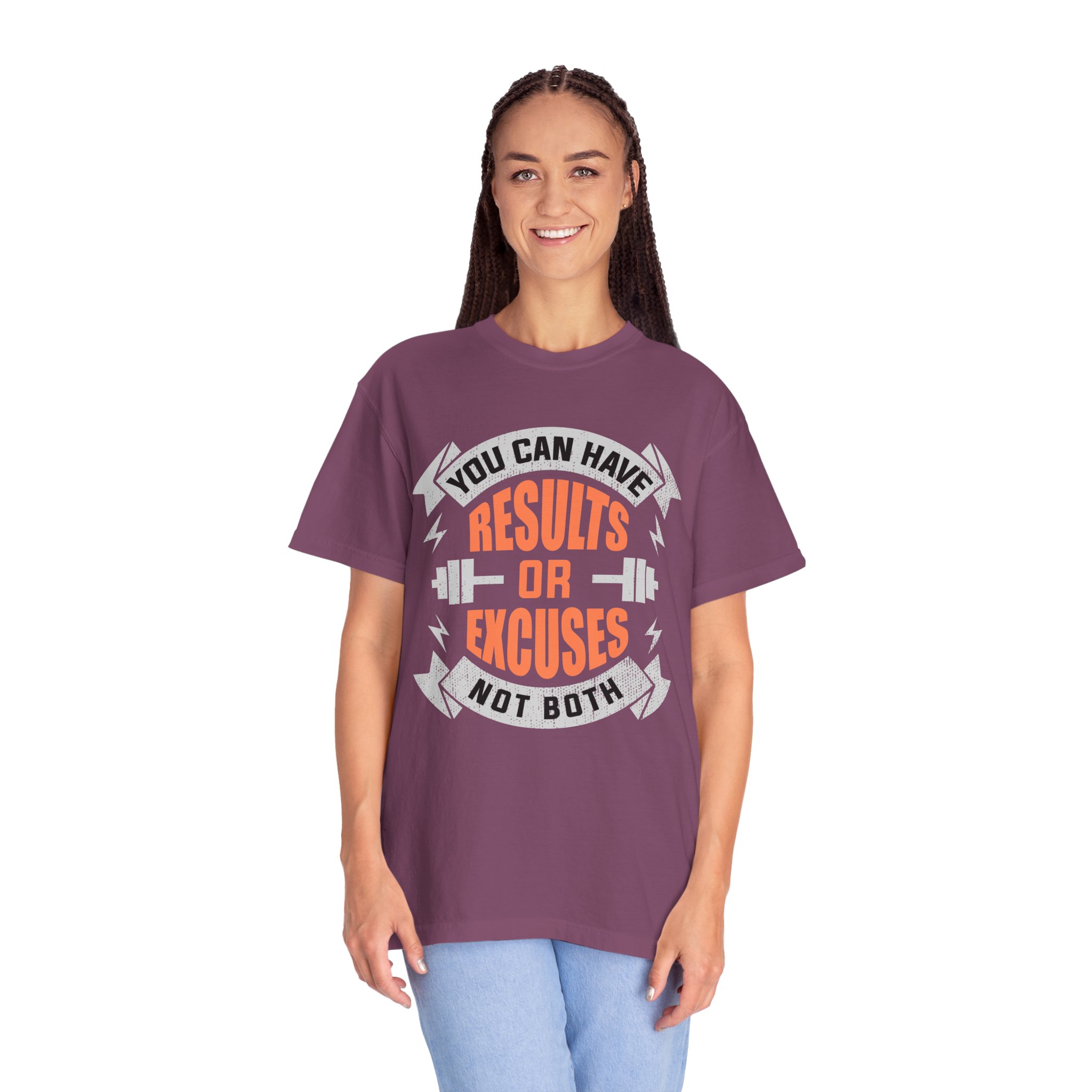 b2 - 6.18 - You Can Have Results or Excuses Not Both T-Shirt – Motivational Gym Graphic Tee for Discipline, Focus & No-Excuses Mindset. - Image 43