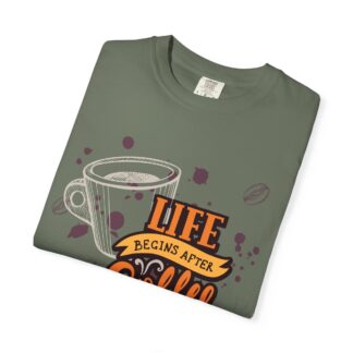 Coffee drinkers t-shirt – Life Begins After Coffee - Image 15