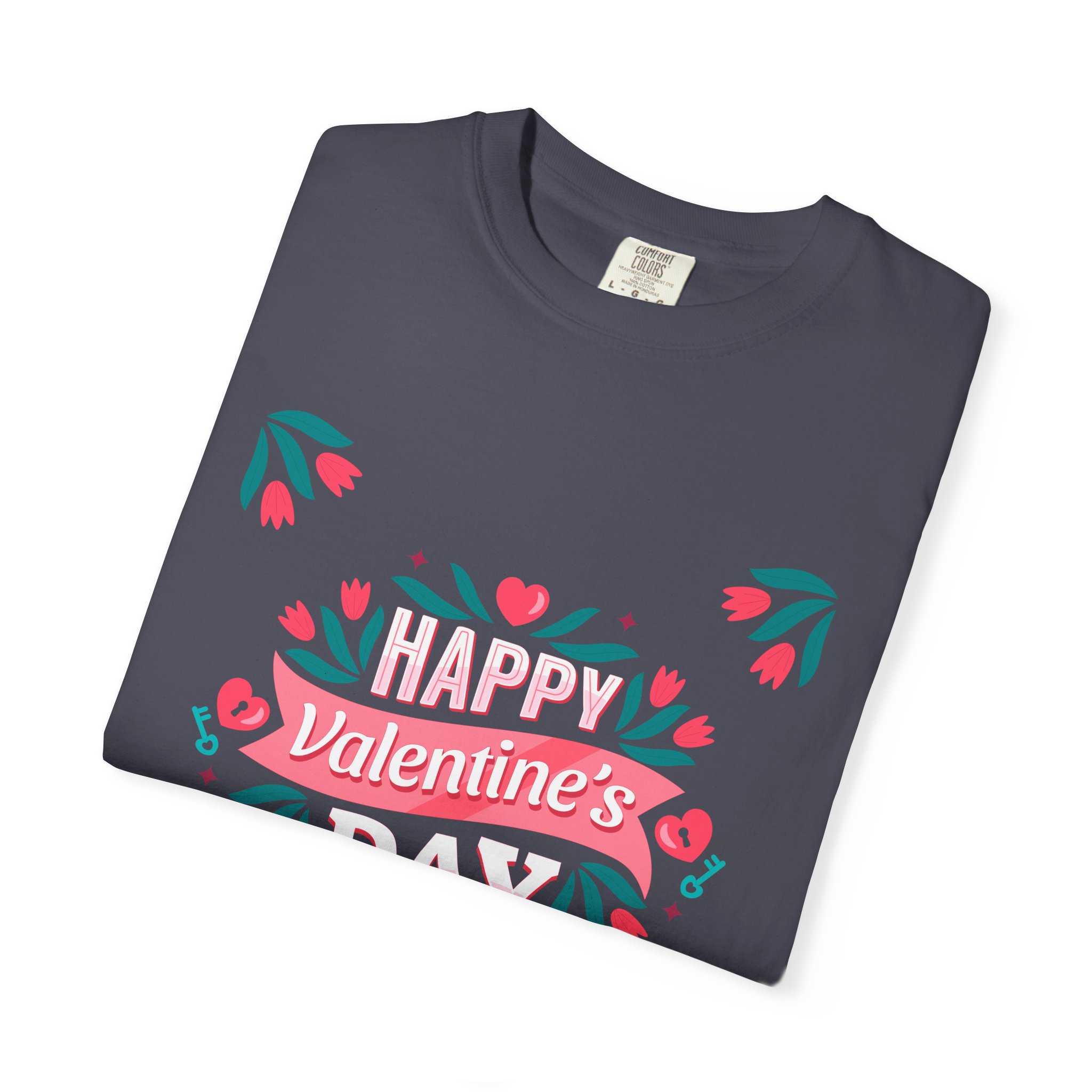 Unisex Valentine’s Day T-shirt, Cute Floral Graphic Tee, Gift for Him or Her, Casual Wear, Trendy Love Shirt. - Image 39