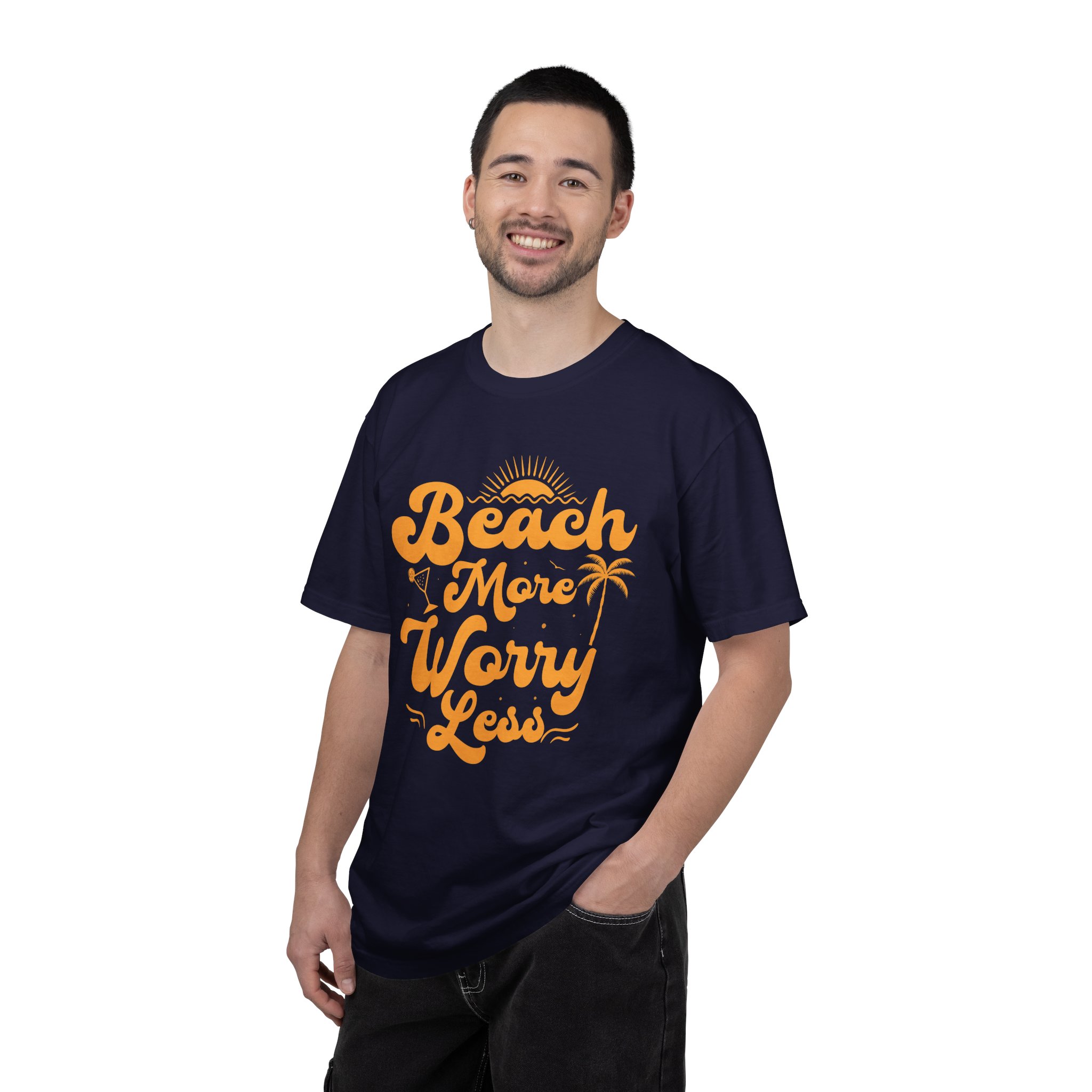 C - 13.12a - Beach Vibes T-Shirt - Unisex Garment-Dyed Tee, Summer Apparel, Gift for Beach Lovers, Vacation Outfit, Relaxing Days. - Image 2
