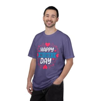 “Happy Mother’s Day” Heart Design T-Shirt – Cute Love Graphic Tee for Moms, Perfect Gift Giving & Celebration Wear. - Image 42