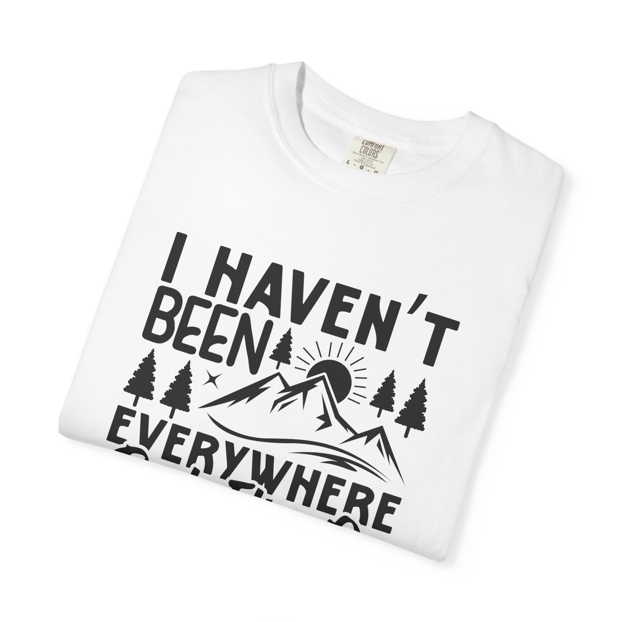 Adventure List T-Shirt, Unisex Garment-Dyed Tee, Travel Shirt, Gift for Explorers, Hiking Apparel, Outdoor Enthusiast Top. - Image 7